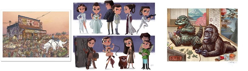 Illustration for article titled The Best Geeky Art And Home Decor To Buy This Holiday Season